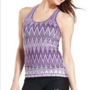 purple chevron nike dri fit tank